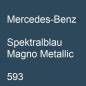 Preview: Mercedes-Benz, Spektralblau Magno Metallic, 593.